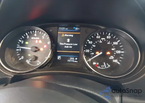 2019 Nissan Rogue Sv z USA, uszkodzony, nr VIN KNMAT2MT6KP552401